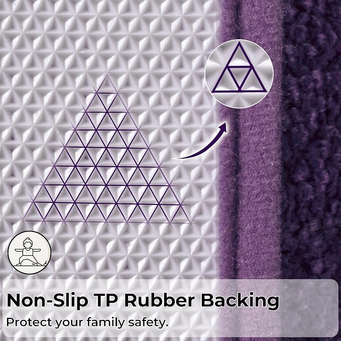 GRANNY SAYS Bathroom Rugs Sets 3 Piece, Soft Absorbent Microfiber Bath Mats - Image 7