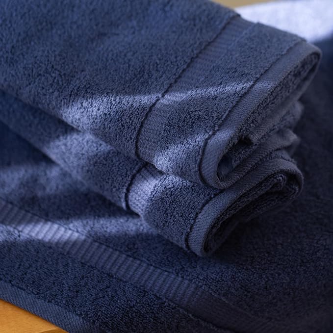 SALBAKOS 100% Turkish Cotton Hand Towel Set of 6 16x30 inch | Heirloom Quality - Image 3