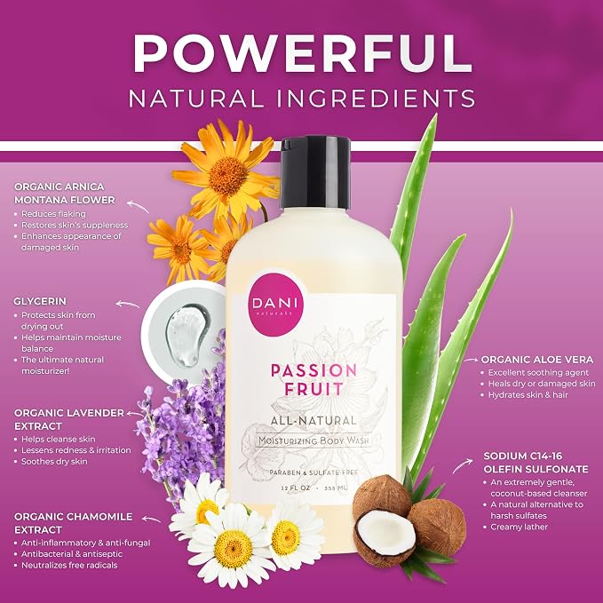 DANI Naturals Moisturizing Body Wash - Image 2