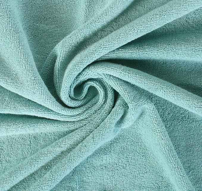 HILLFAIR 600 GSM- 40 x 80 Inches- 100% Cotton 2 Pc XXL Oversized Bath Towel - Image 3