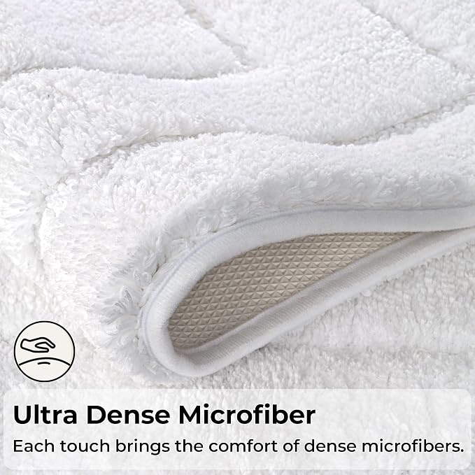 GRANNY SAYS Bathroom Rugs Sets 3 Piece, Soft Absorbent Microfiber Bath Mats - Image 9