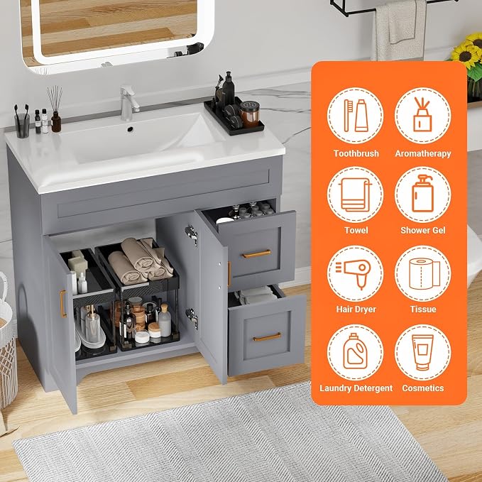 36-Inch Bathroom Vanity - Image 3