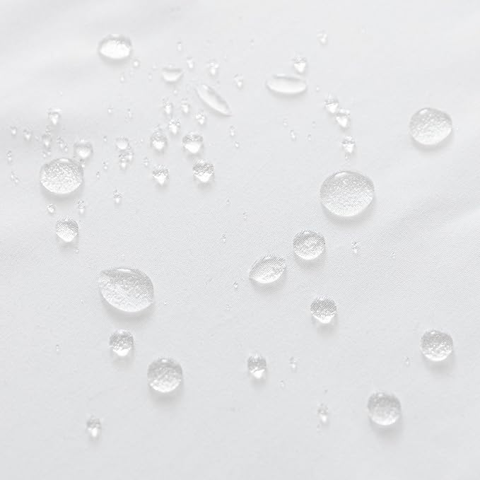 ROSERY No Hook Shower Curtain - Image 8