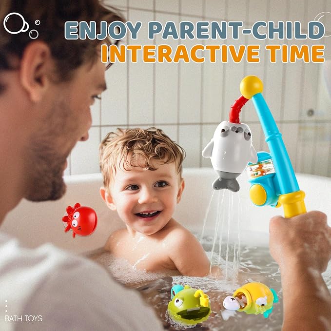 Bath Toys for Kids, Magnetic Fishing Toys - Image 7
