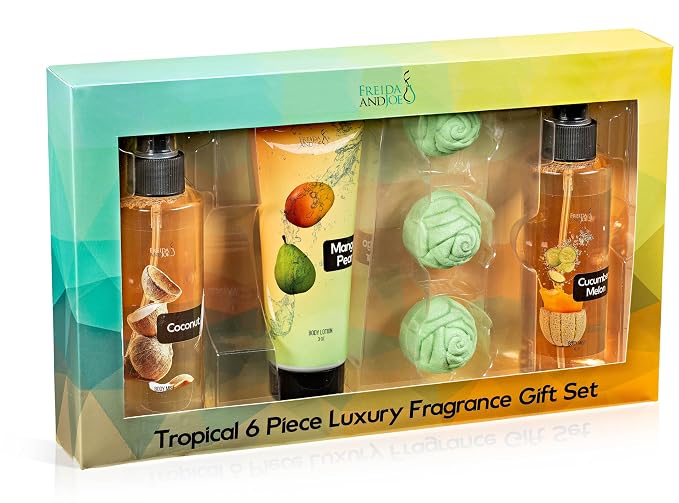 Fine Fragrance Body Mist & Body Splash Gift Set – Luxury Self-Care Combo by FreidaandJoe