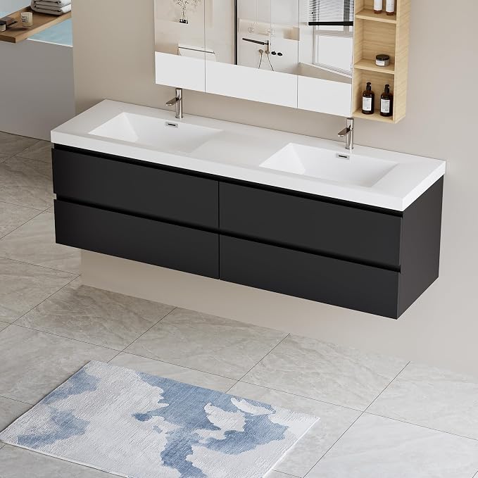 72" Floating Bathroom Vanity - Image 8