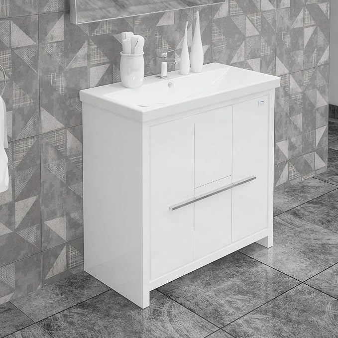 36 Inch Single Sink Bathroom Vanity - Image 4