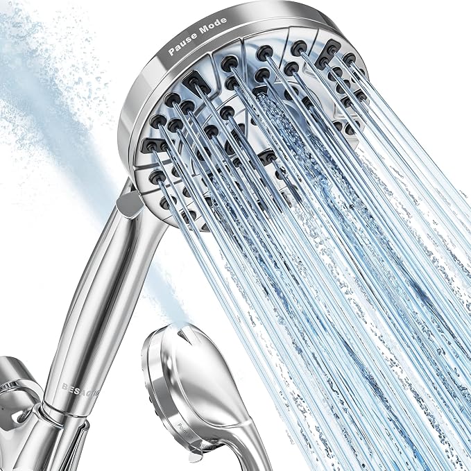 Shower Head, 10 Functions High Pressure shower head by BESAQUO