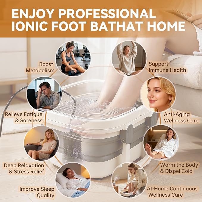 Bluetooth Ionic Foot Bath Detox Machine - Image 5