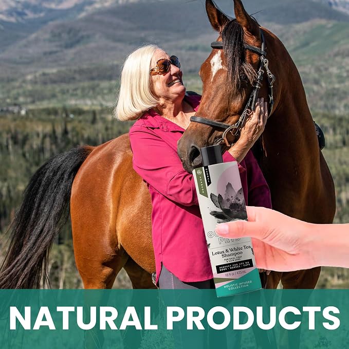 Holistic Natural Derived Lotus and White Tea Pet Shampoo: Veterinarian - Image 2