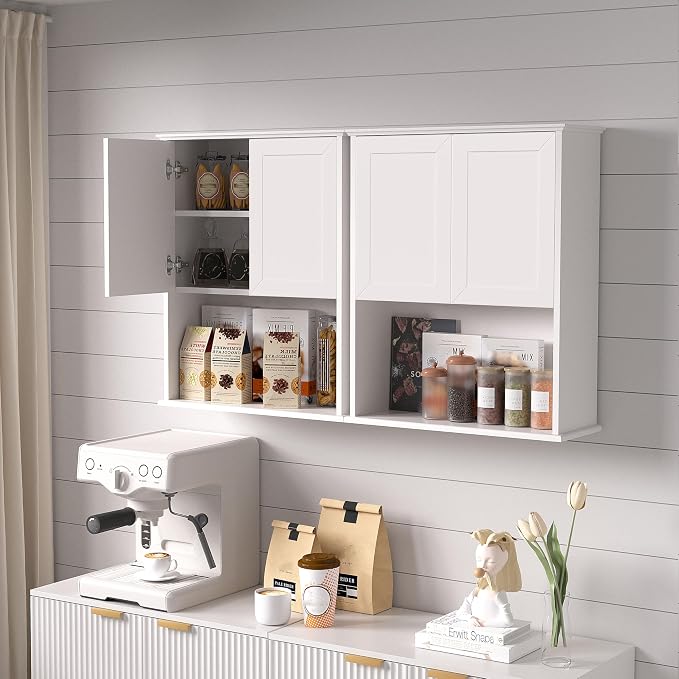 Bathroom Wall Cabinet Wooden - Image 4