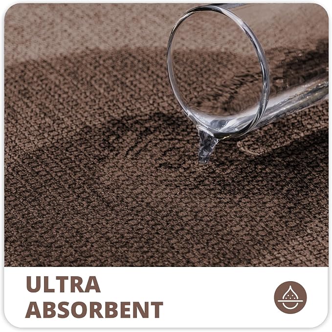 Bath Mat, Ultra Thin Bathroom Runner Rugs, Large Bath Mats - Image 3