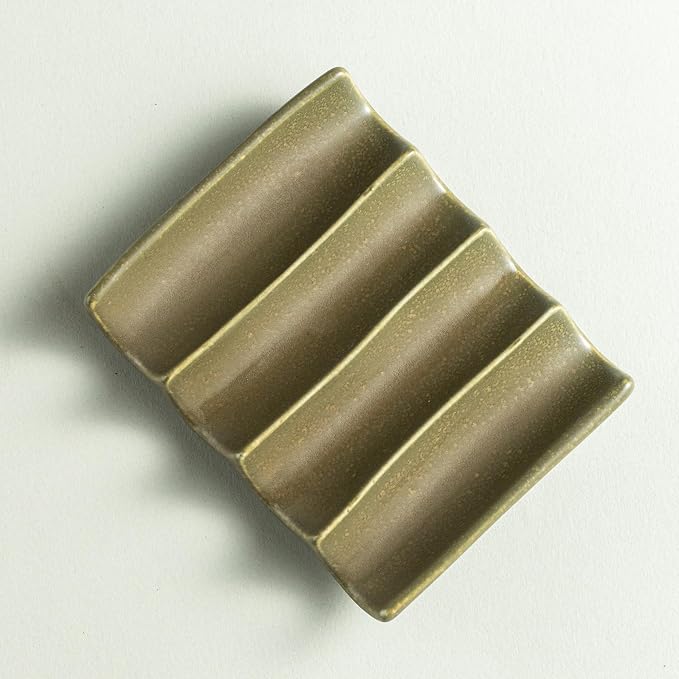 Bar Soap Holder, Ceramic Soap Dish - Image 7