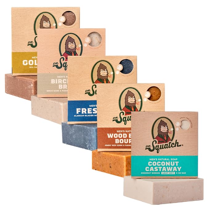 Dr. Squatch Natural Bar Soap for Men by DrSquatch