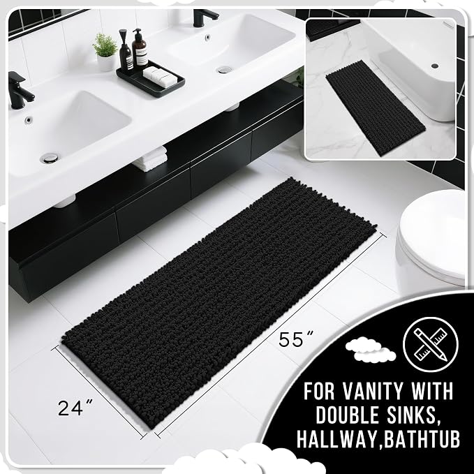Yimobra Bathroom Runner Rug 55x24 Inch - Image 2