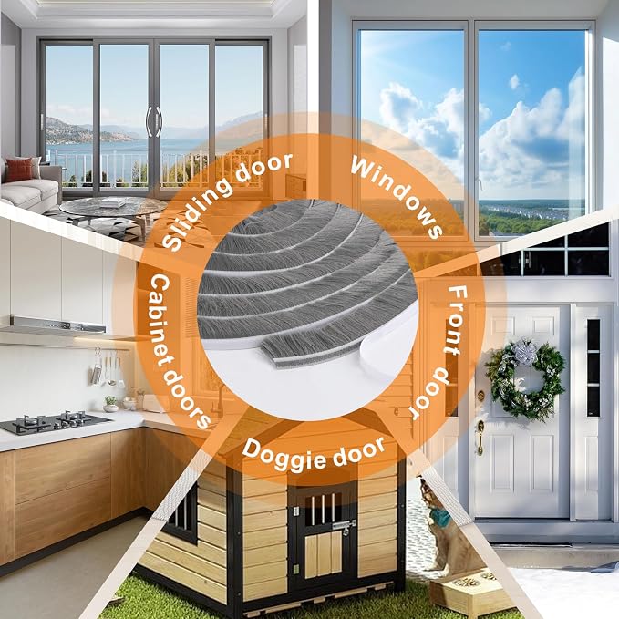 40FT Self-Adhesive Weather Stripping Seal - Image 6