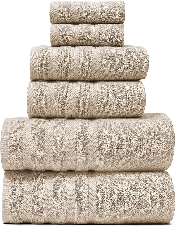 Hearth & Harbor Bath Towels for Bathroom by HearthHarbor