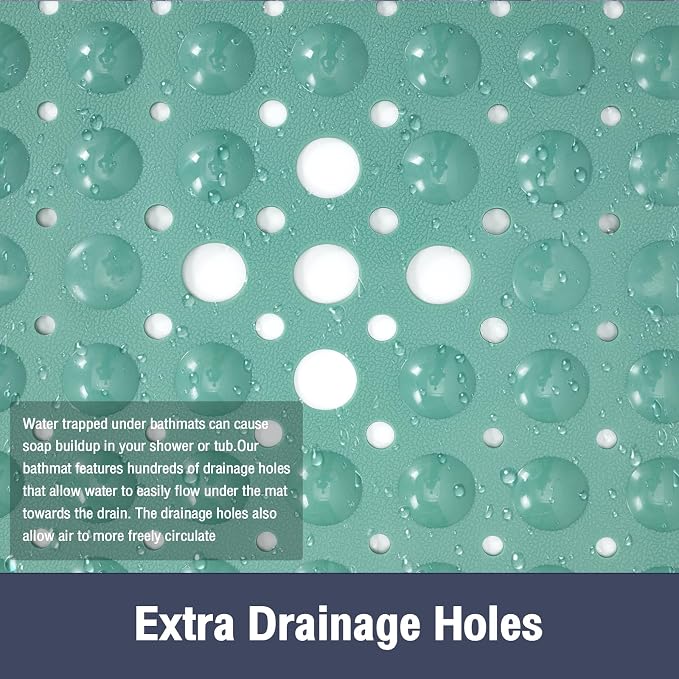 Square Shower Bathtub Mat Non Slip - Image 4
