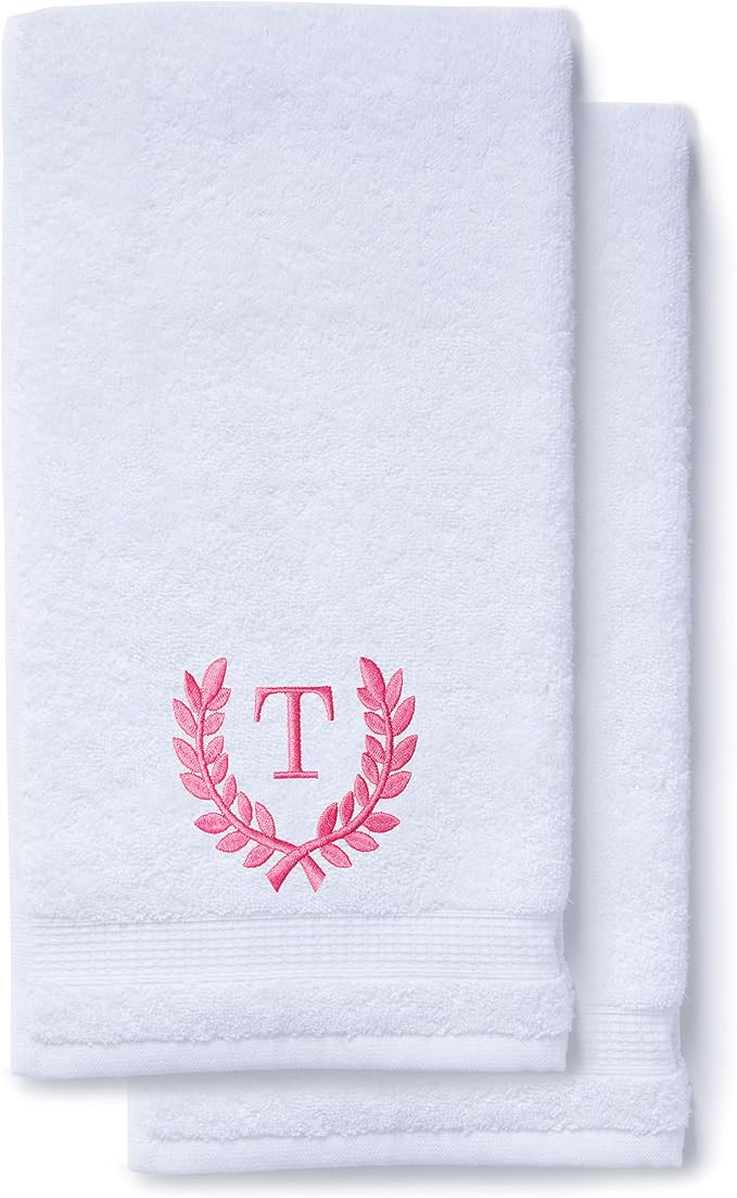 Decorative and Monogrammed Hand Towels by Turquaz