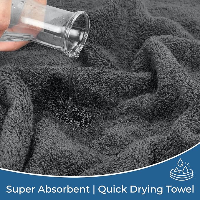 DAN RIVER 100% Ring Spun Cotton 3-Piece Towel Set, Bath Towel, Hand Towel and - Image 6