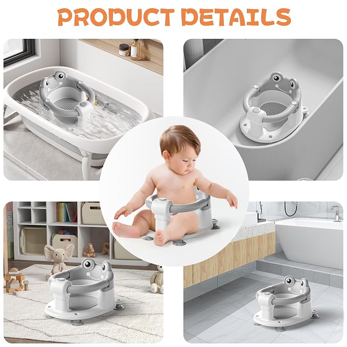 Baby Bath Seat for Babies 6 Months & Up - Image 6