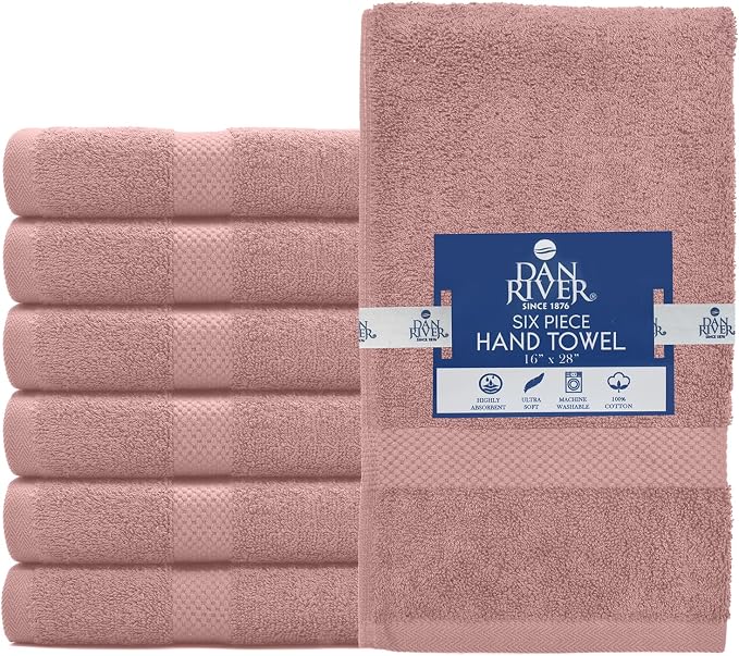 DAN RIVER 6-Pack Premium Hand Towels - Image 6