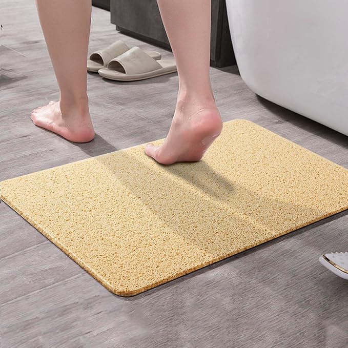 Asvin Soft Textured Bath, Tub Mat, 24x16 Inch, Phthalate Free, Non Slip Comfort - Image 2