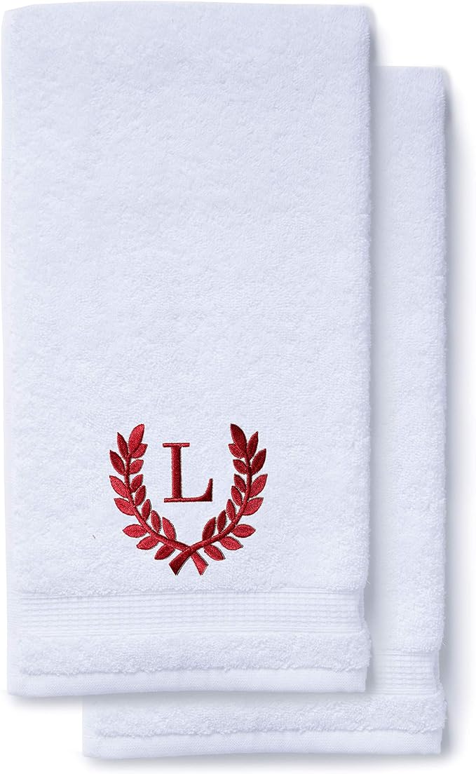 Decorative and Monogrammed Hand Towels by Turquaz
