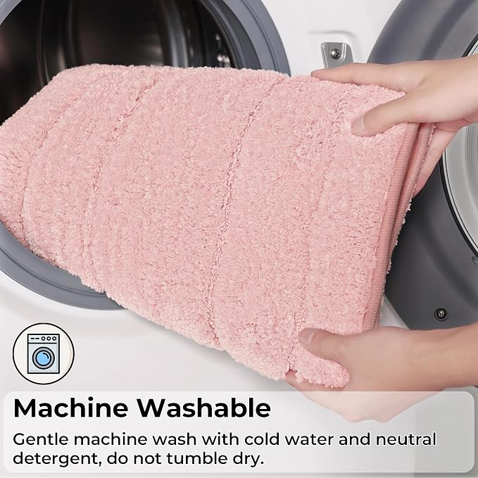 GRANNY SAYS Bathroom Rugs Sets 3 Piece, Soft Absorbent Microfiber Bath Mats - Image 8