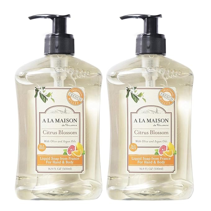 A LA MAISON French Liquid Hand Soap, Citrus Blossom by ALaMaison