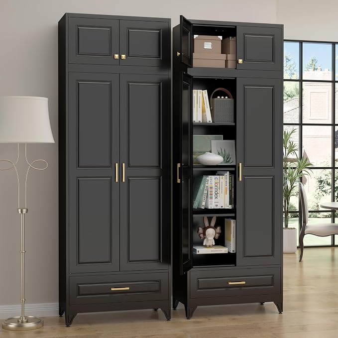 90" Kitchen Pantry Cabinet by Steeloong