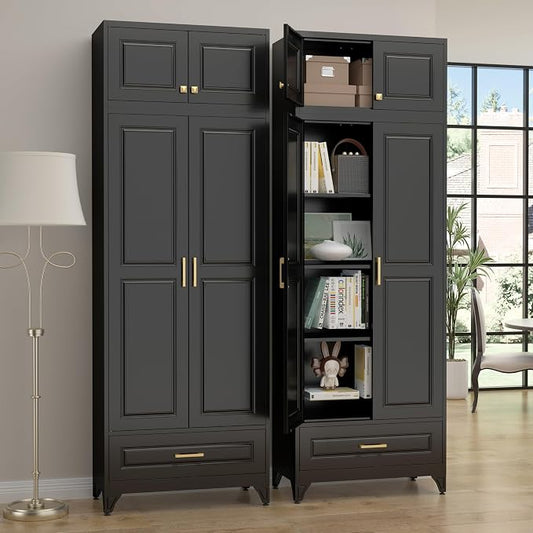 90" Kitchen Pantry Cabinet by Steeloong
