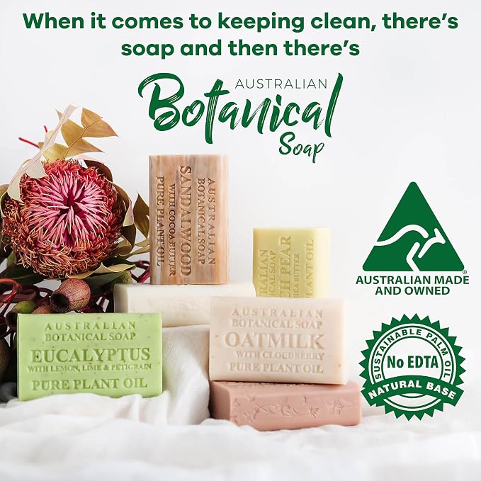 Australian Botanical Soap, 6.6 OZ, Triple Milled Bars - Image 8