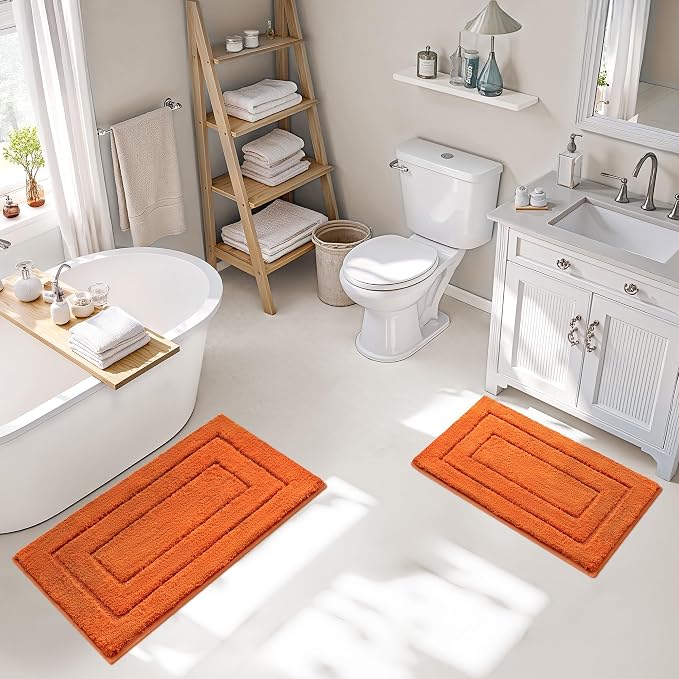 GRANNY SAYS Bathroom Rugs Sets 2 Piece, Soft Bath Mats - Image 8