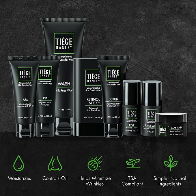 Tiege Hanley Skin Care Set for Men, Rejuvenation Routine, System Level 5 - Image 4