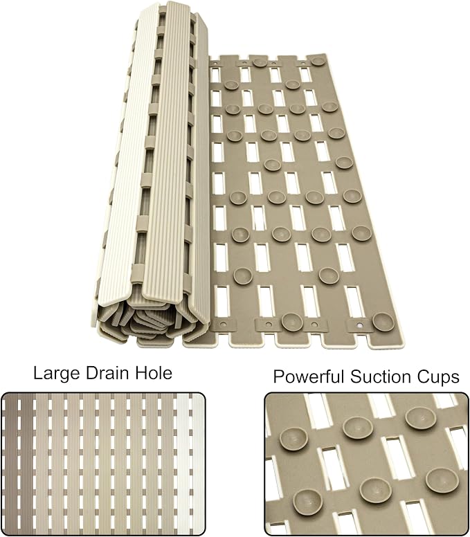 MBOSS Bath Tub Shower Mat Non Slip Bathtub Mats - Image 2