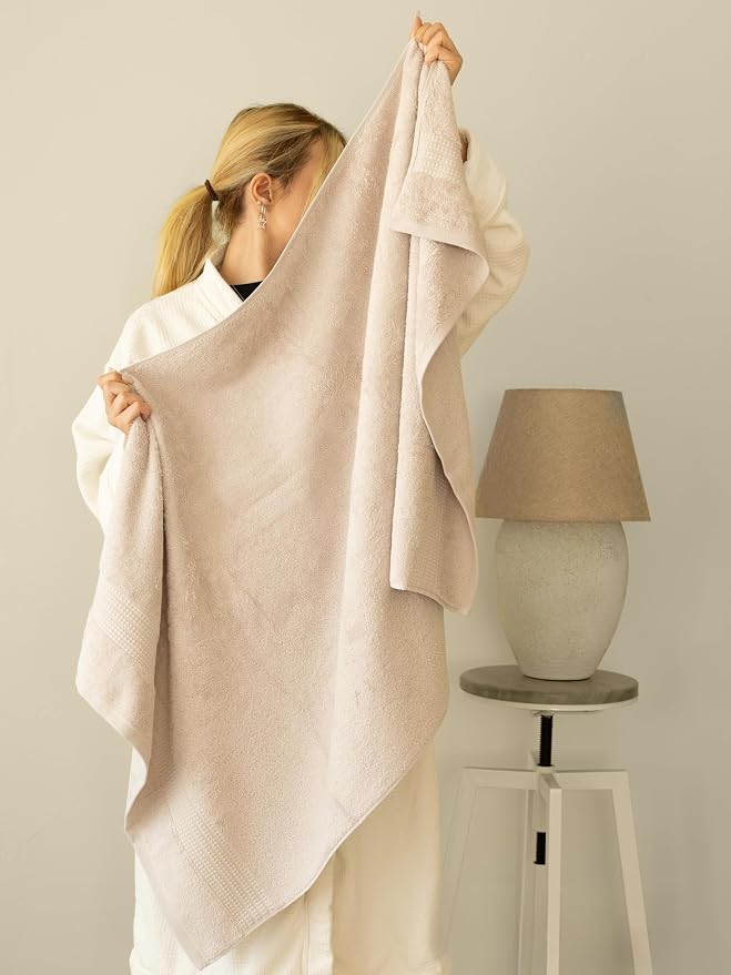 100% Turkish Cotton Towel Set of 6 - Image 2