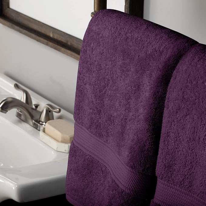 Superior Egyptian Cotton Pile 10 Piece Towel Set, Includes 2 Bath, 4 Hand - Image 3