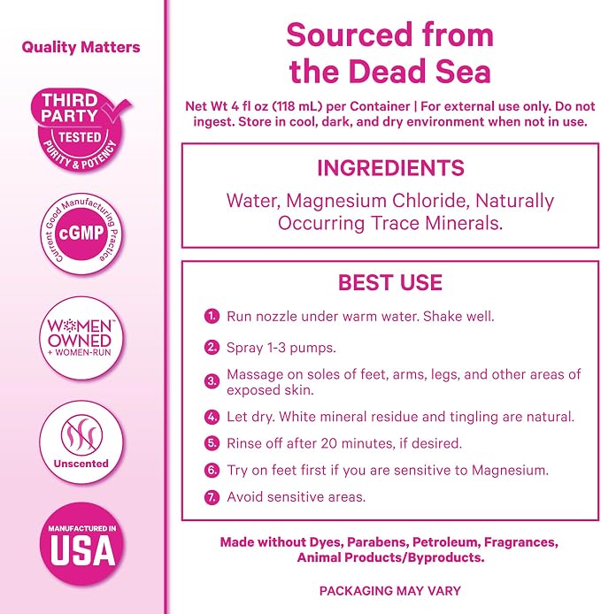 Pink Stork Magnesium Spray Mist - Image 6