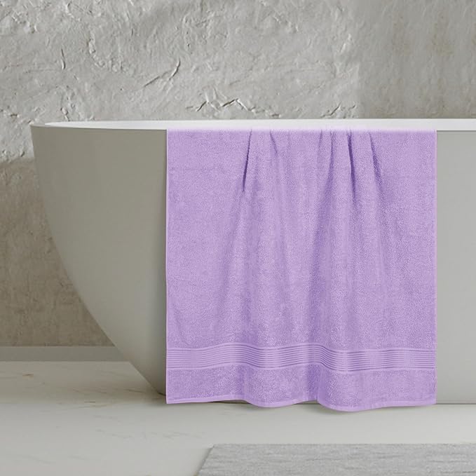 Belizzi Home Cotton 2 Pack Oversized Bath Sheet 35x70, Large Bath Sheet - Image 4