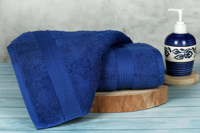 Ample Decor Hand Towel for Bathroom 18 X 28 Inch 600 GSM 100% Cotton, Soft - Image 2