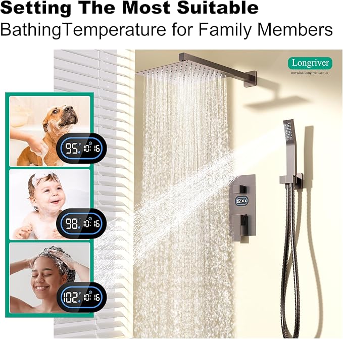 Longriver Shower Faucet Set - Image 3