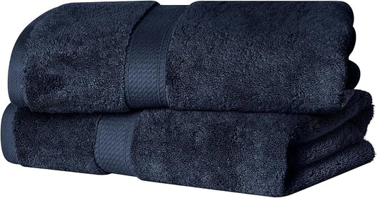 Superior Egyptian Cotton Pile Bath Towel Set of 2, Ultra Soft Luxury Towels by SUPERIOR