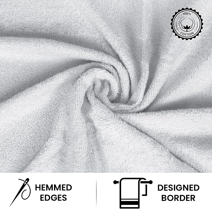 Casa Lino 100% Cotton Hand Towels - Image 4