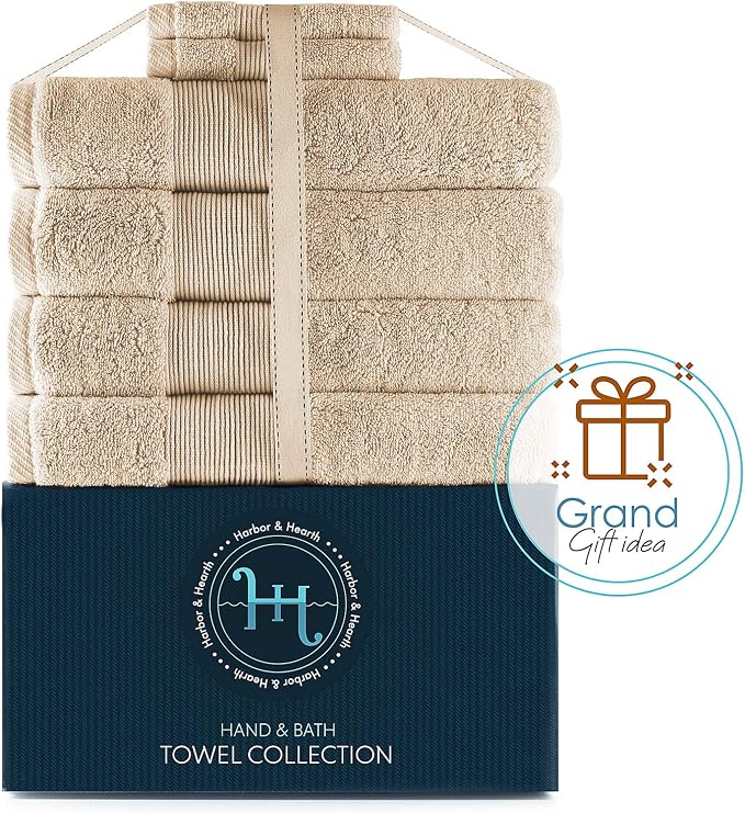 Hearth & Harbor Bath Towels for Bathroom - Image 7