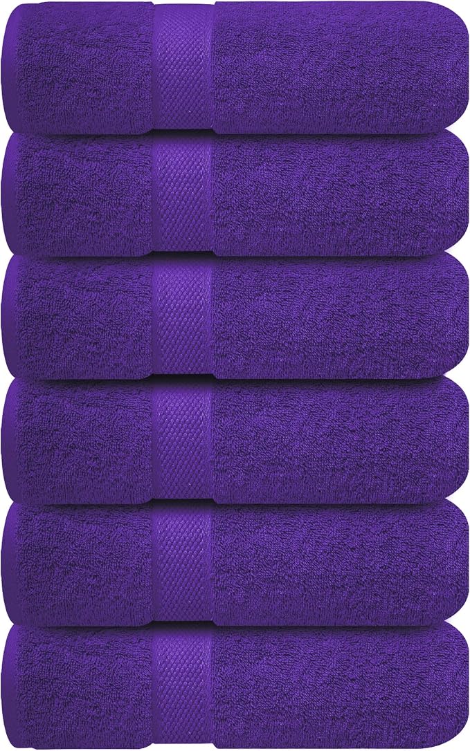 Infinitee Xclusives Purple Hand Towels by InfiniteeXclusives
