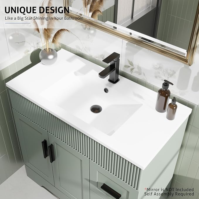 eclife 36" Bathroom Vanities Sink Combo - Image 5