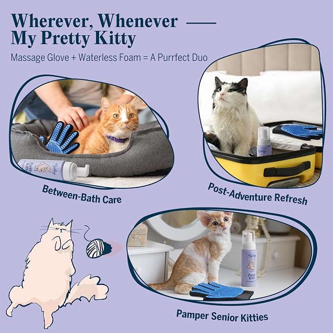 Pretty Kitty Waterless Cat Dry Shampoo - Image 7