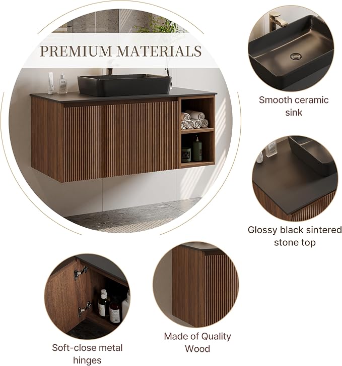 36" Floating Bathroom Vanity - Image 6
