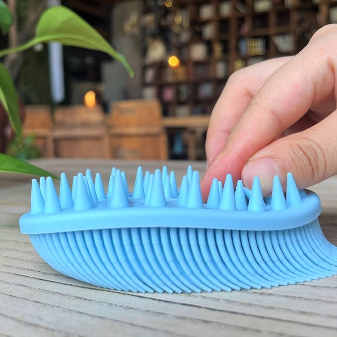 Premium Sensory Brush for Kids or Autism, Soft Silicone Body Scrubber, 2 in 1 - Image 7
